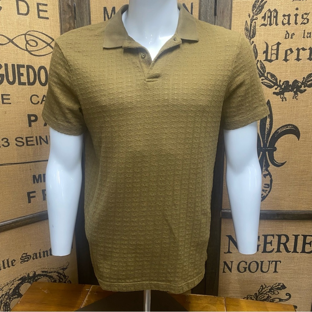 Zara Men's Knit Polo, L